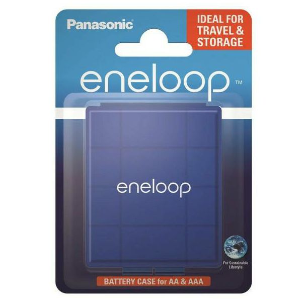 Panasonic Enelop Universal Battery Box univerzalna kutijica za baterije R6, AA, R03, AAA BQ-CASEL/1E