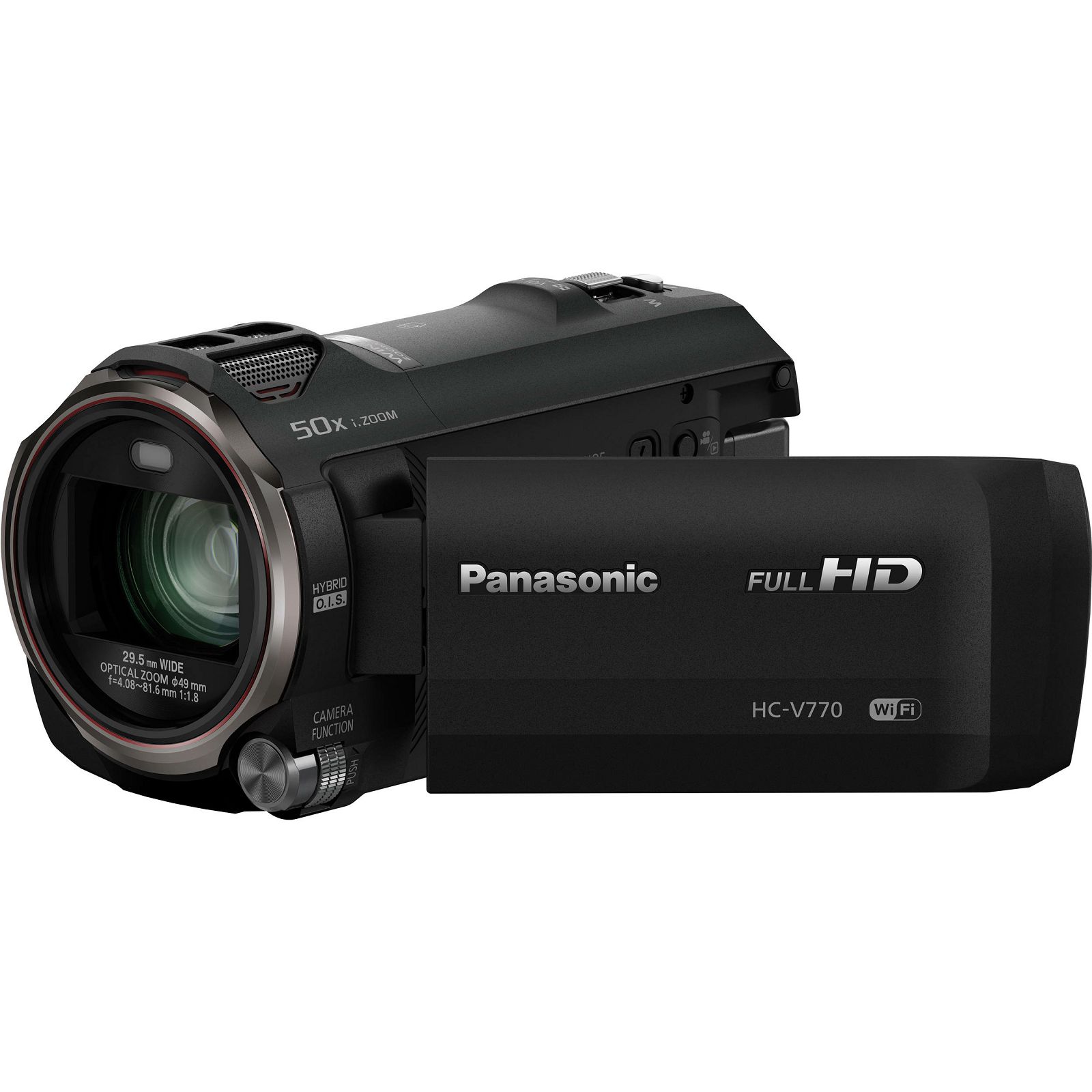 Panasonic HC-V770 Black Full HD Camcorder Digitalna kompaktna video kamera kamkorder HC-V770EP (HC-V770EP-K)