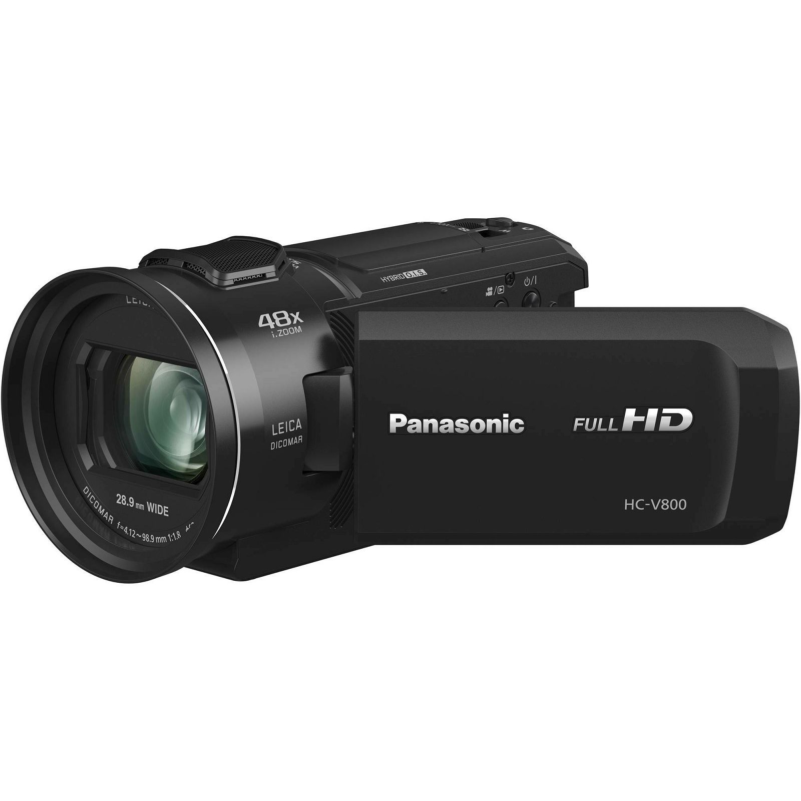 Panasonic HC-V800 Full HD Camcorder Digitalna kompaktna video kamera kamkorder (HC-V800EP-K)