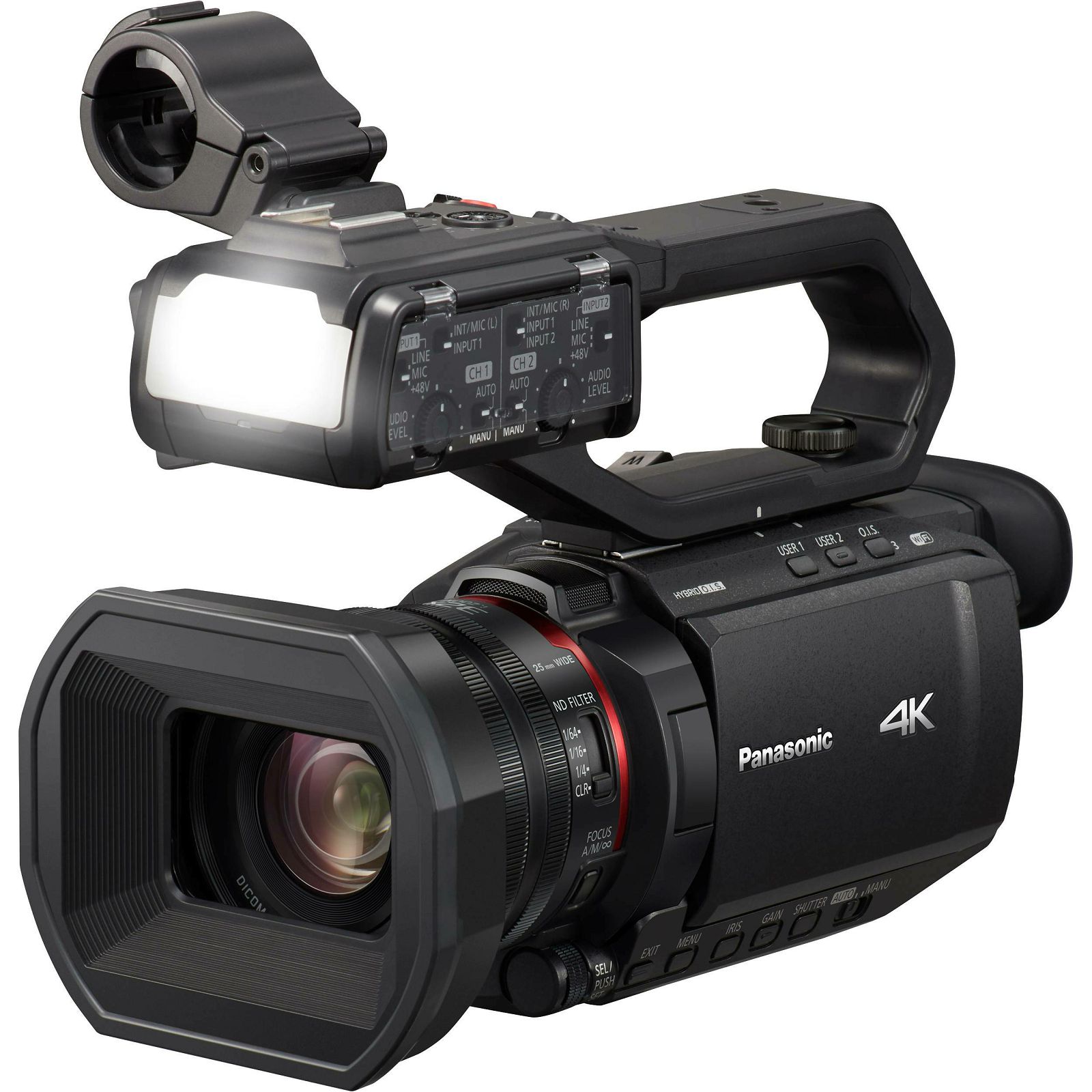 Panasonic HC-X2000E 4K 60p Camcorder Digitalna video kamera kamkorder (HC-X2000E)