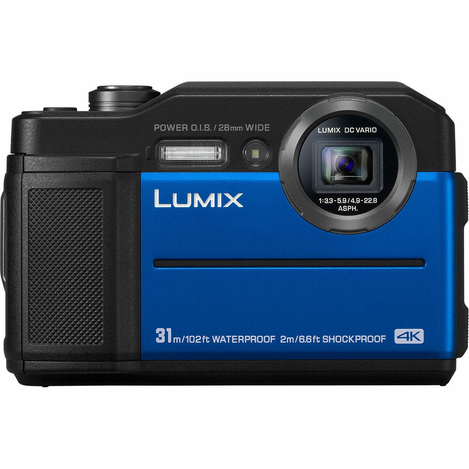 Panasonic Lumix DC-FT7 Blue vodootporni podvodni digitalni fotoaparat