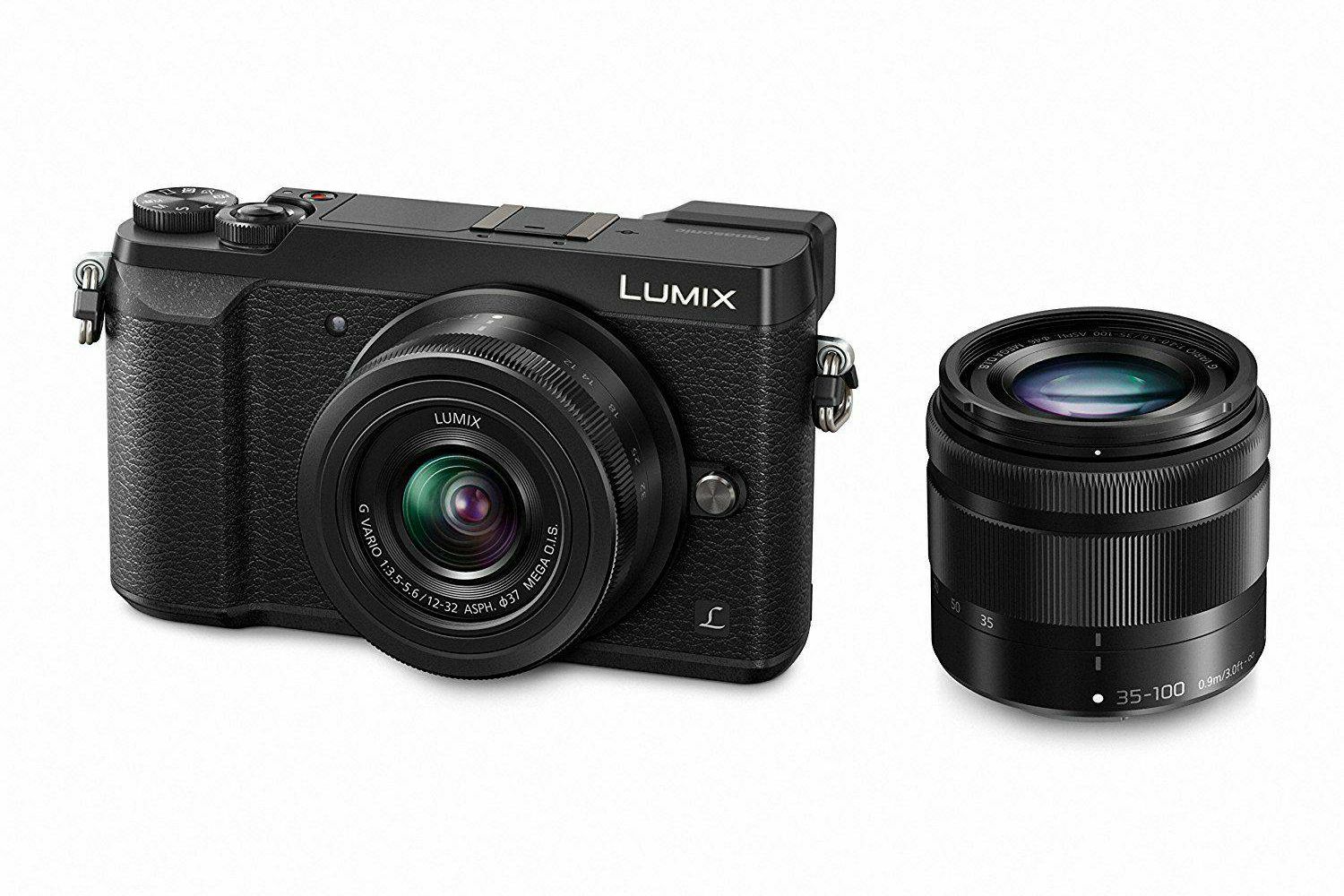 Panasonic Lumix DC-G100 + 12-32mm f/3.5-5.6 + 35-100mm f/4-5.6 Asph Mega O.I.S. G Vario Black Mirrorless bezrcalni digitalni fotoaparat s objektivima (DC-G100WEG-K)
