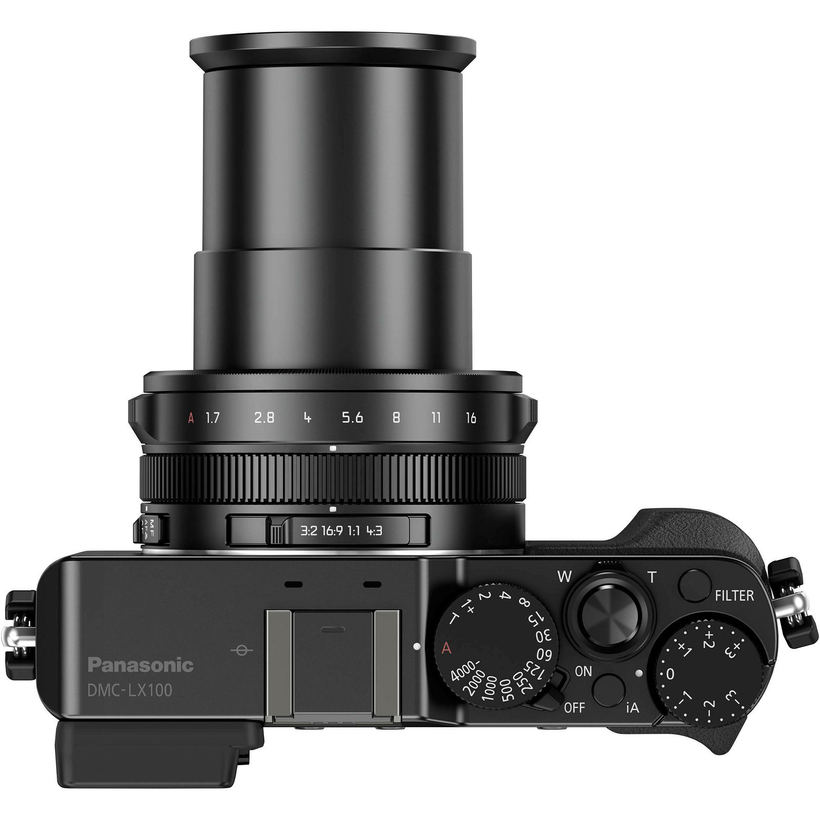 Panasonic Lumix DC-LX100 Black WiFi 4K Digitalni kompaktni fotoaparat DC-LX100 DMC-LX100 (DMC-LX100EPK)