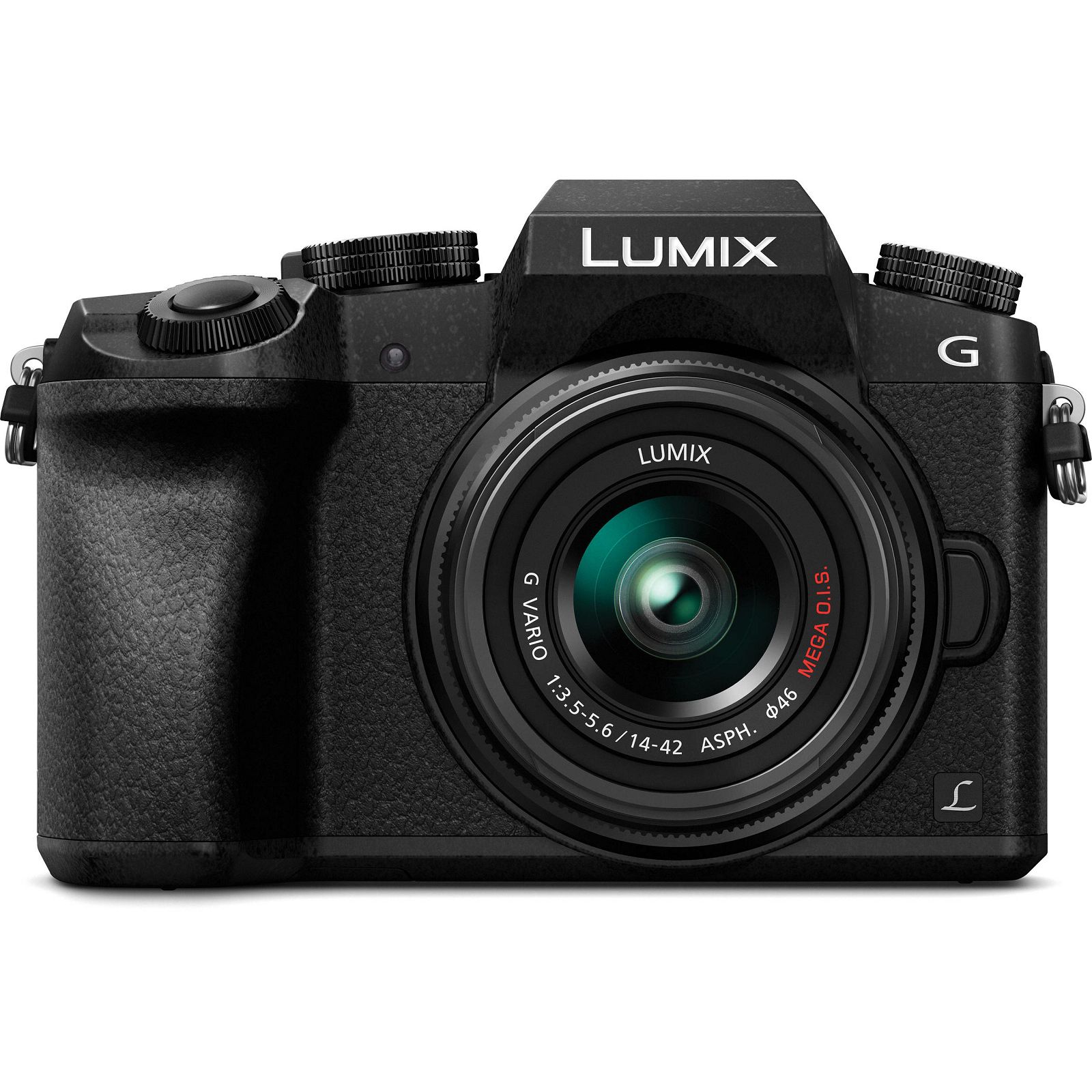 Panasonic Lumix G7 + 14-42mm f/3.5-5.6 Asph Mega O.I.S. Black 4K Mirrorless bezrcalni digitalni fotoaparat DMC-G7KEG DMC-G7 s objektivom G Vario 14-42 Micro Four Thirds Digital Camera (DMC-G7KEG-K)