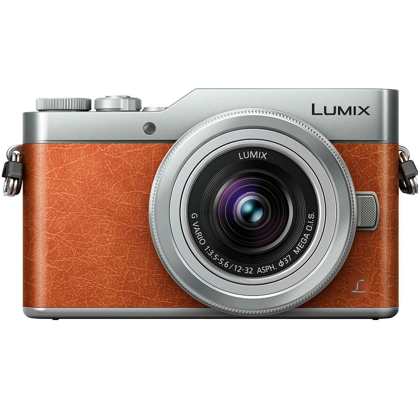 Panasonic Lumix GX800 + 12-32mm f/3.5-5.6 Asph Mega O.I.S. Orange/Silver 4K Mirrorless bezrcalni digitalni fotoaparat DC-GX800 s objektivom G Vario 12-32 Micro Four Thirds Digital Camera DC-GX800KEGD