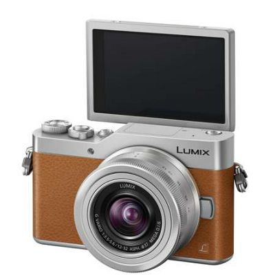 Panasonic Lumix GX800 + 12-32mm f/3.5-5.6 Asph Mega O.I.S. Brown/Silver 4K Mirrorless bezrcalni digitalni fotoaparat DC-GX800 s objektivom G Vario 12-32 Micro Four Thirds Digital Camera (DC-GX800KEGT)