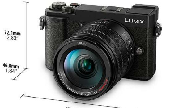 Panasonic Lumix GX9 + 14-140mm f/3.5-5.6 Asph Power O.I.S. Black 4K Mirrorless bezrcalni digitalni fotoaparat DC-GX9 s objektivom G Vario 14-140 Micro Four Thirds Digital Camera (DC-GX9HEG-K)