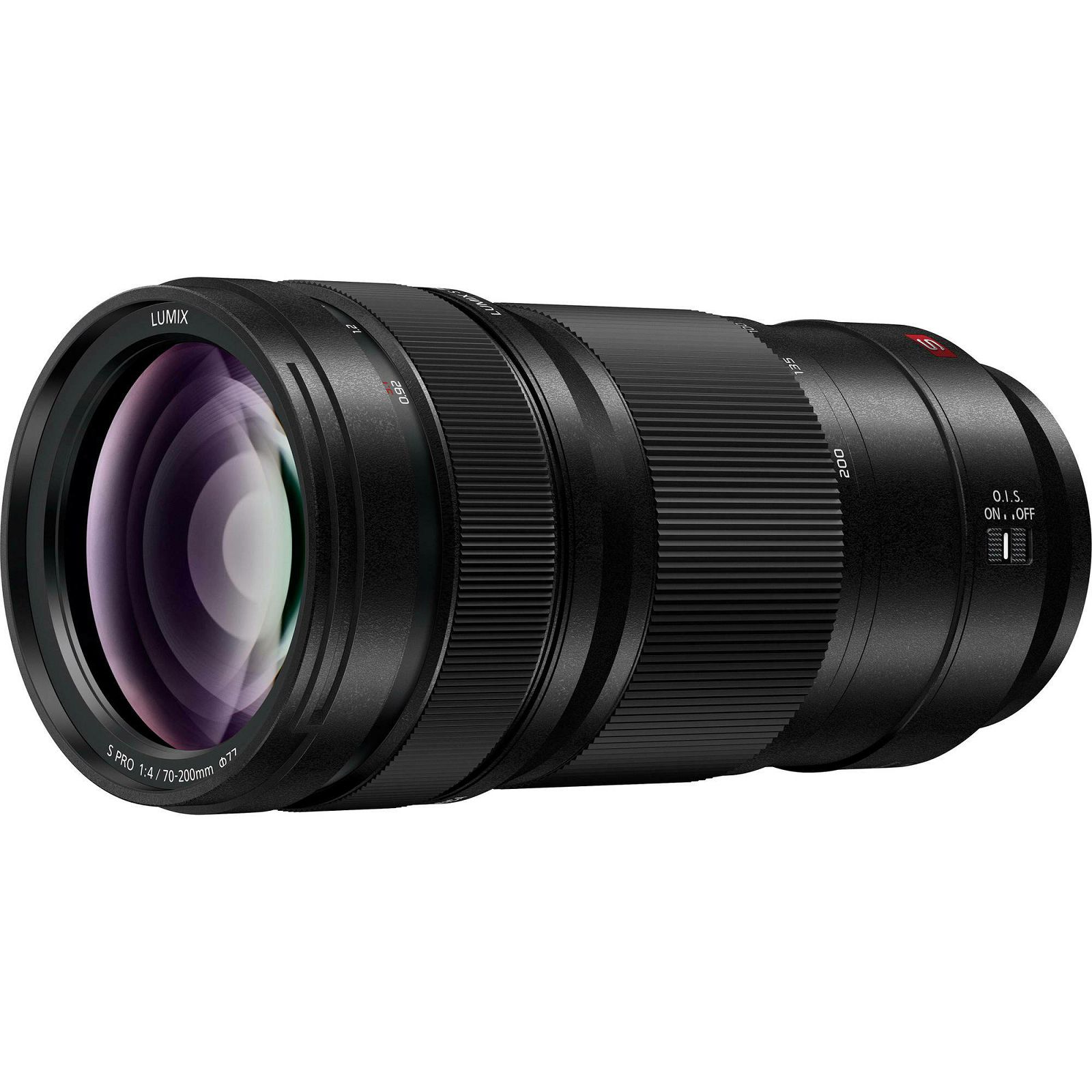 Panasonic Lumix S 70-200mm f/4 O.I.S. PRO telefoto objektiv (S-R70200E)