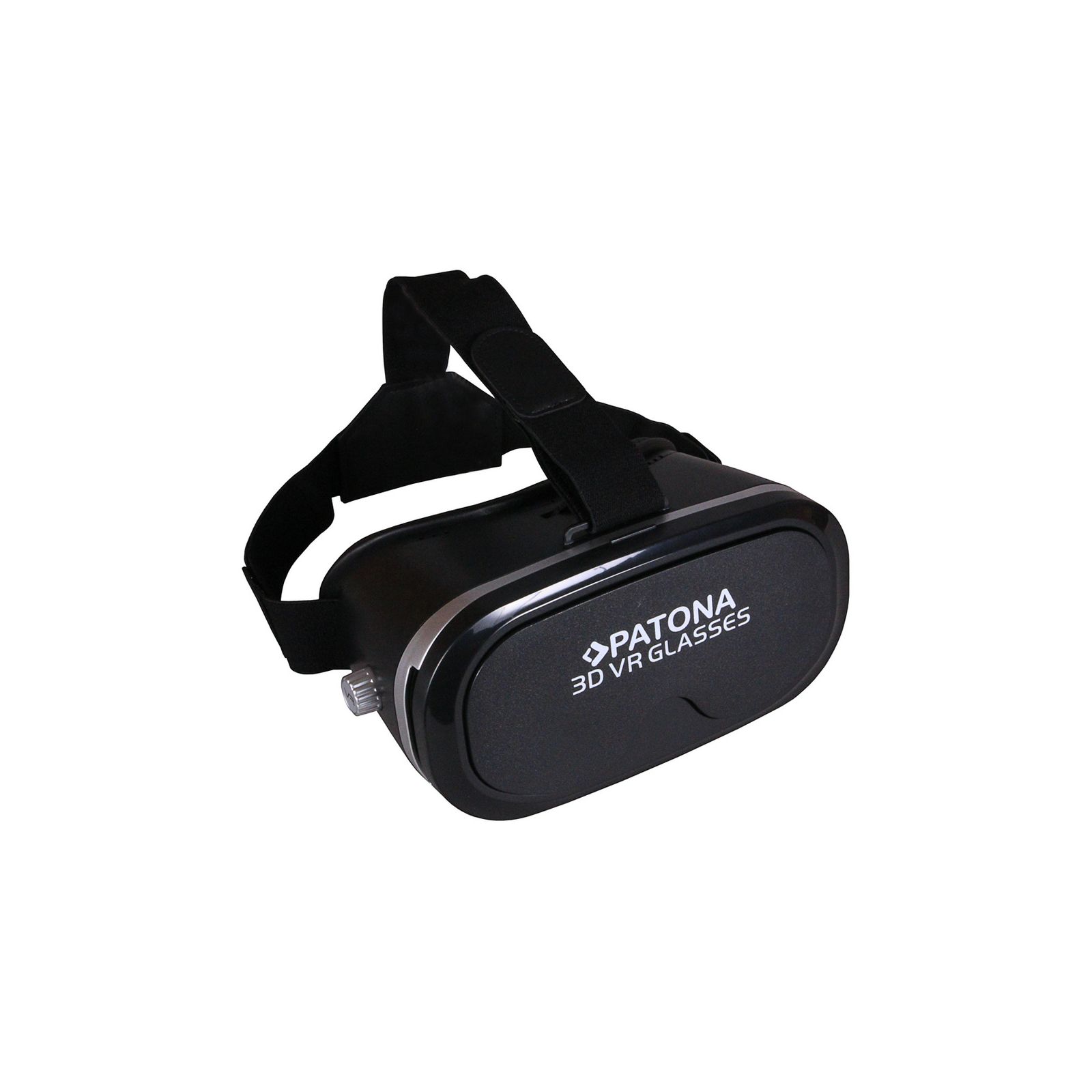 Patona VR 3D Virtual Reality Glasses for Smartphones from 3,5" to 5,5" 160x82mm Black
