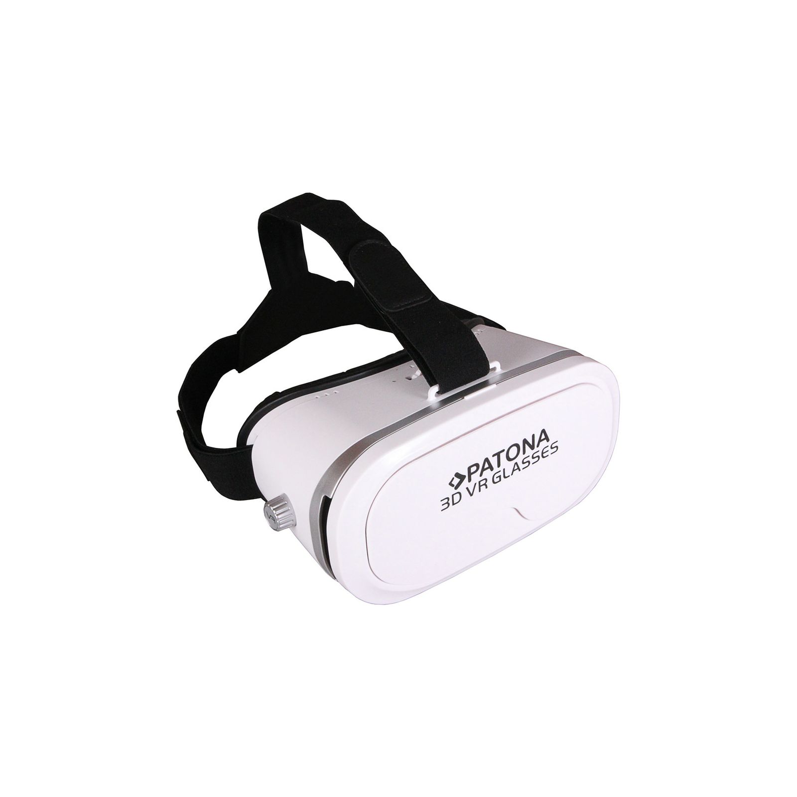 Patona VR 3D Virtual Reality Glasses for Smartphones from 3,5" to 5,5" 160x82mm White