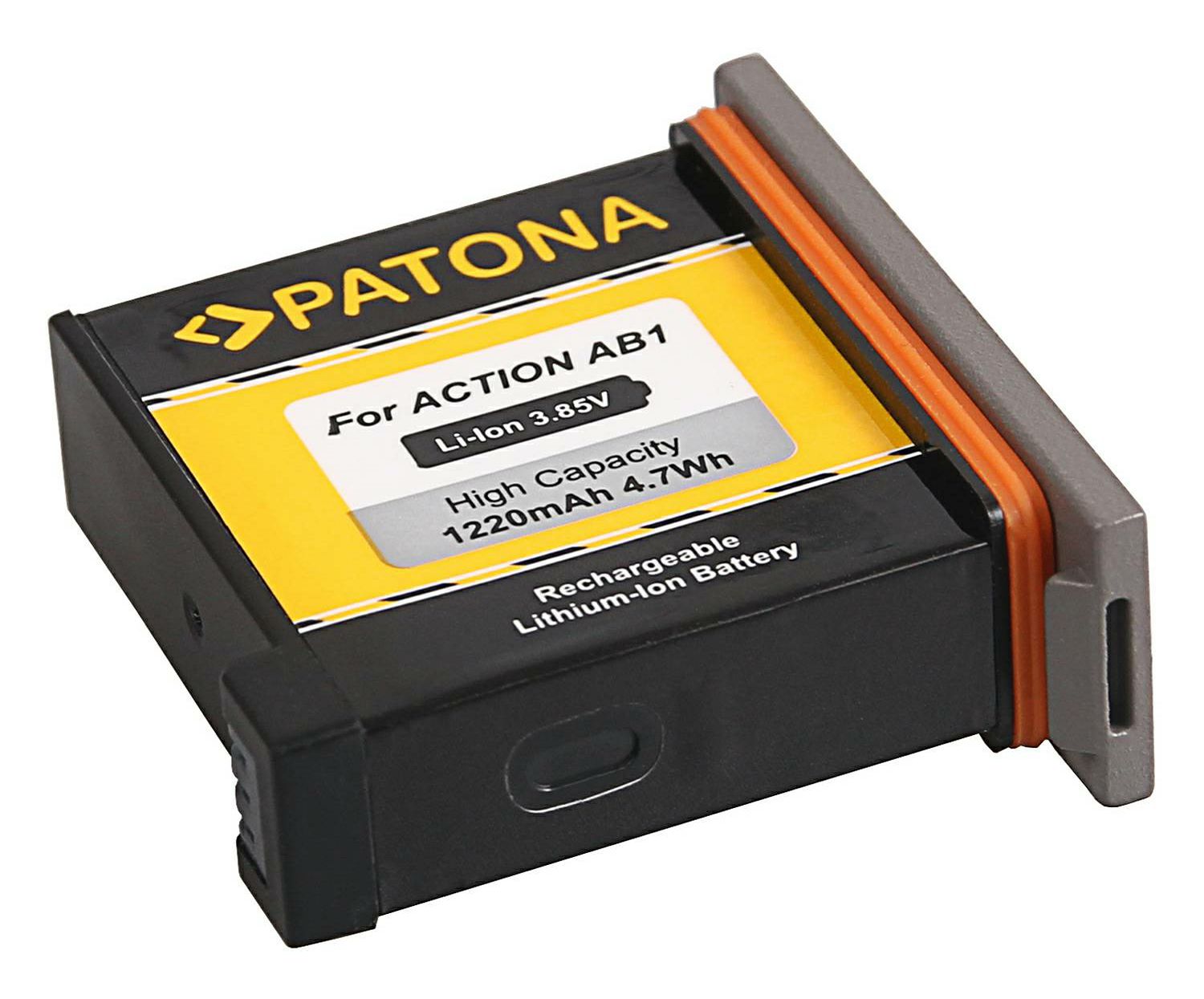 Patona AB1 P01 1220mAh 3.85V 4.7Wh baterija za DJI Osmo Action