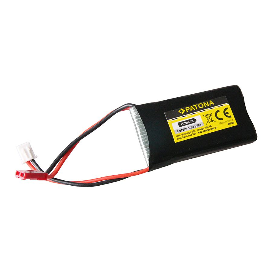 Patona baterija RC Akku 3,7V 1100mAh JST Li-Polymer für Walkera Dragonfly, HM 5G4