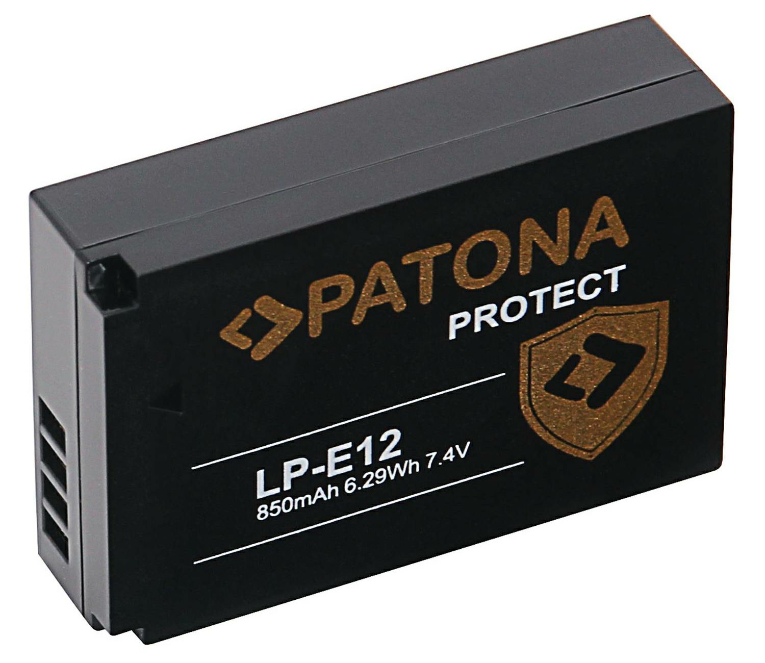 Patona baterija za Canon LP-E12 Protect 850mAh EOS M50, M100