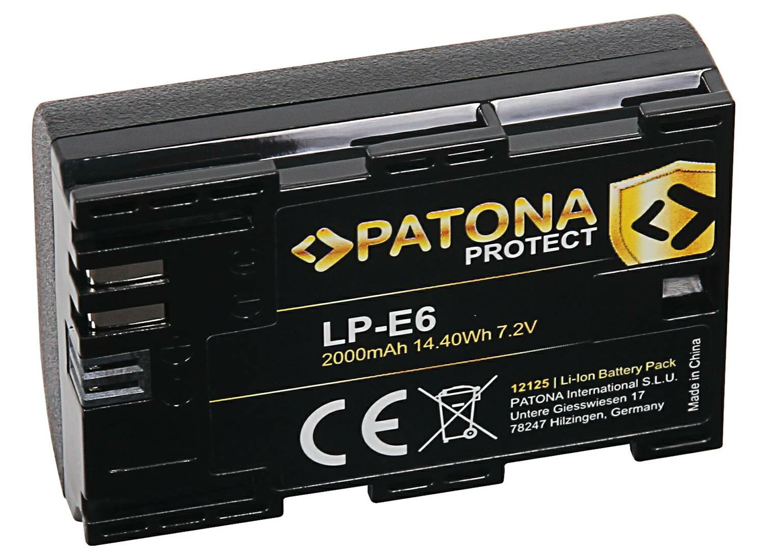 Patona baterija za Canon LP-E6 Protect 2000mAh