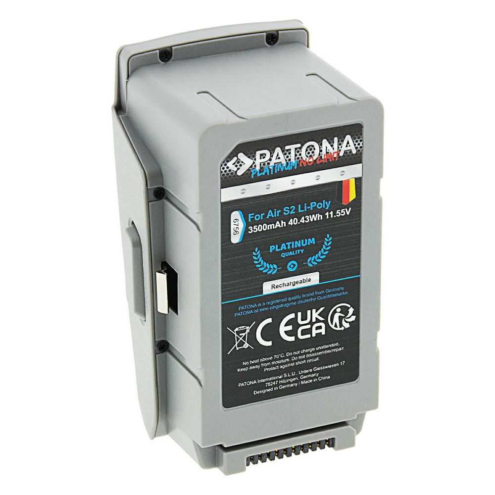 Patona baterija za DJI Air 2S Mavic Air 2 Platinum 11,55V 3500mAh 40,43Wh Li-Polymer battery CP.MA.00000268.01