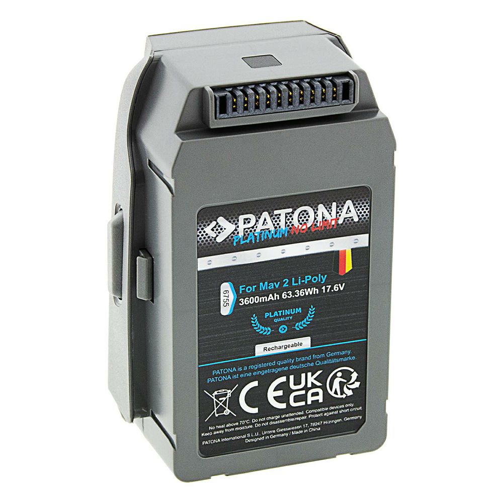 Patona baterija za DJI Mavic 2 Pro i Zoom Platinum 17,6V 3600mAh 63,36Wh Li-Polymer battery CP.MA.00000038.0