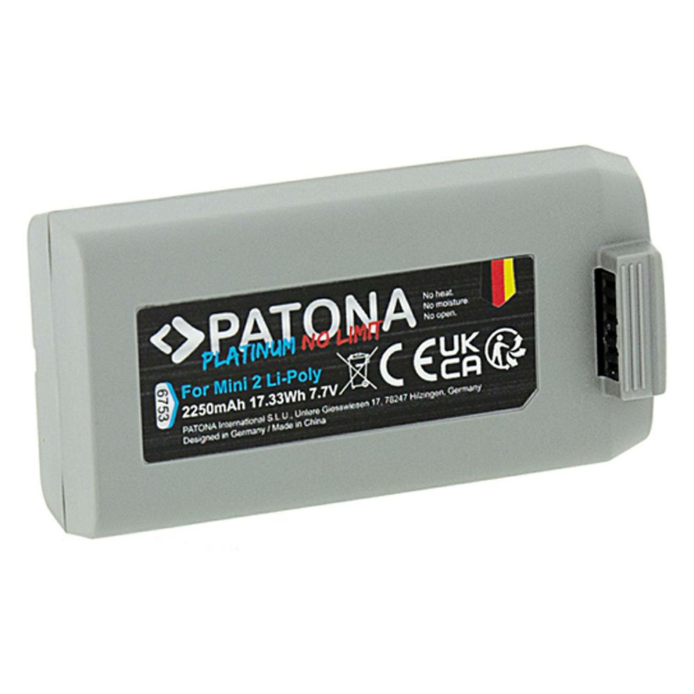 Patona baterija za DJI Mini 2 SE Platinum 7.7V 2250mAh 17.33Wh Li-Polymer battery BWX161-2250-7.7 CP.MA.00000326.02