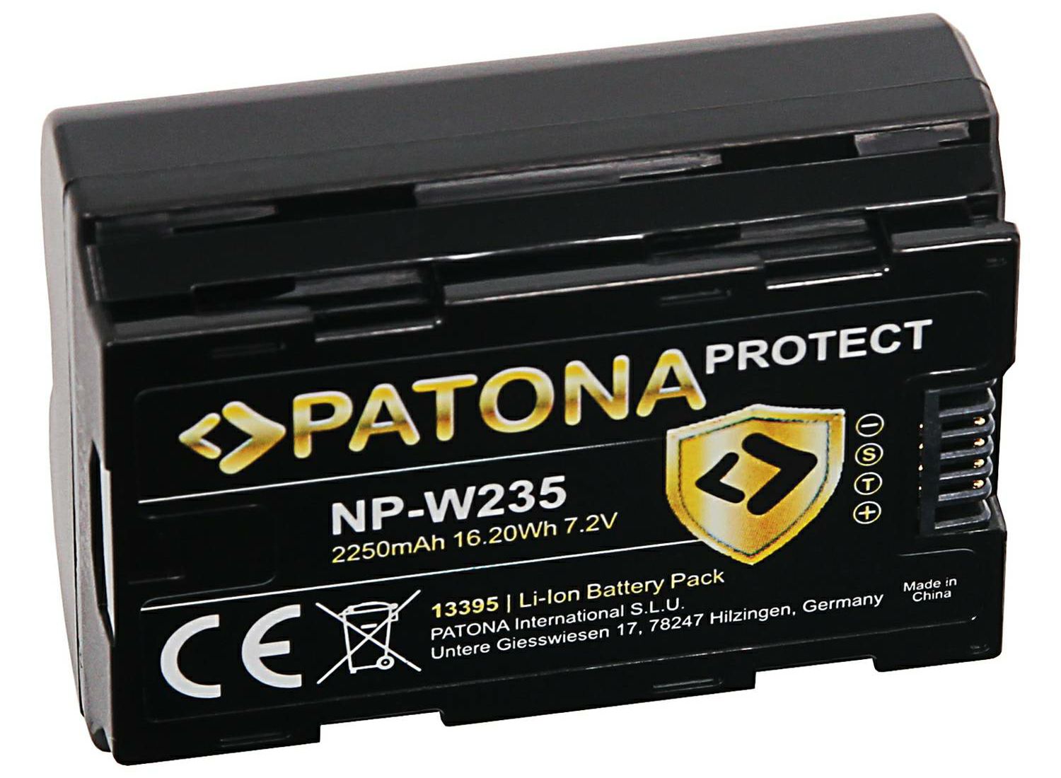 Patona baterija za Fuji NP-W235 Protect 2250mAh XT-4 XT4 Fujifilm Fuji FinePix