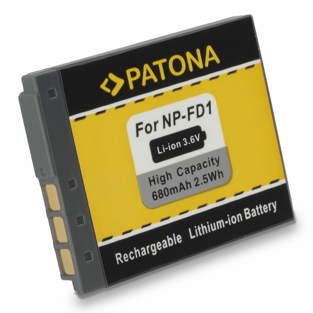 Patona baterija za Sony NP-BD1 NP-FD1 680mah 3.6Wh 2.4Wh DSC-T77, DSC-T90, DSC-T300, DSC-T500, DSC-TX1, DSC-T700, DSC-T2, DSC-T70, DSC-T75, DSC-T200