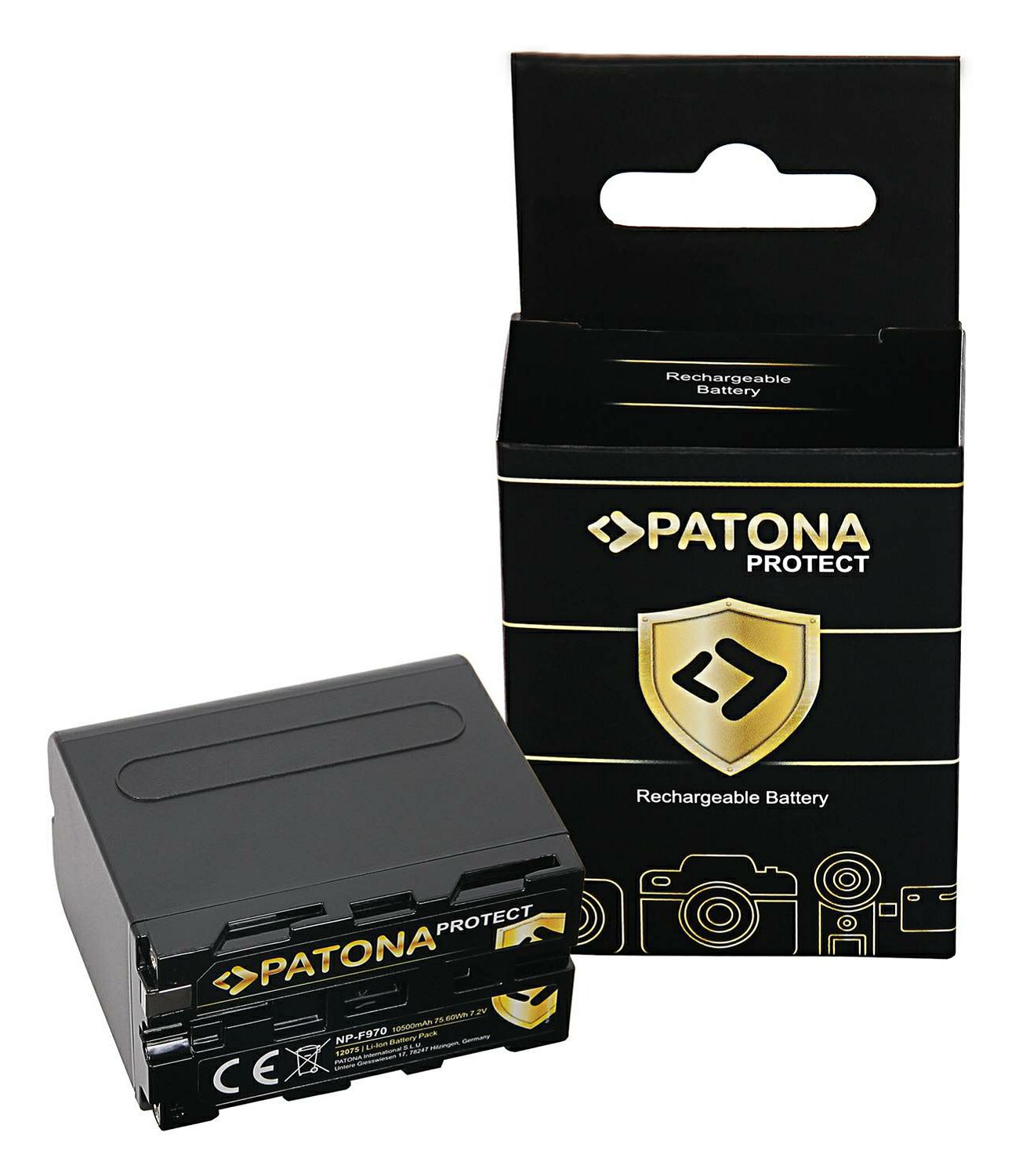 Patona baterija za Sony NP-F970 Protect 10500mAh NP-F970 NP-F960