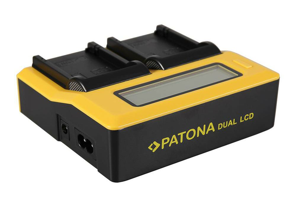 Patona Dual LCD USB Charger punjač za Canon LP-E8 LC-E8 EOS 700D, 650D, 600D, 550D, Rebel T2i