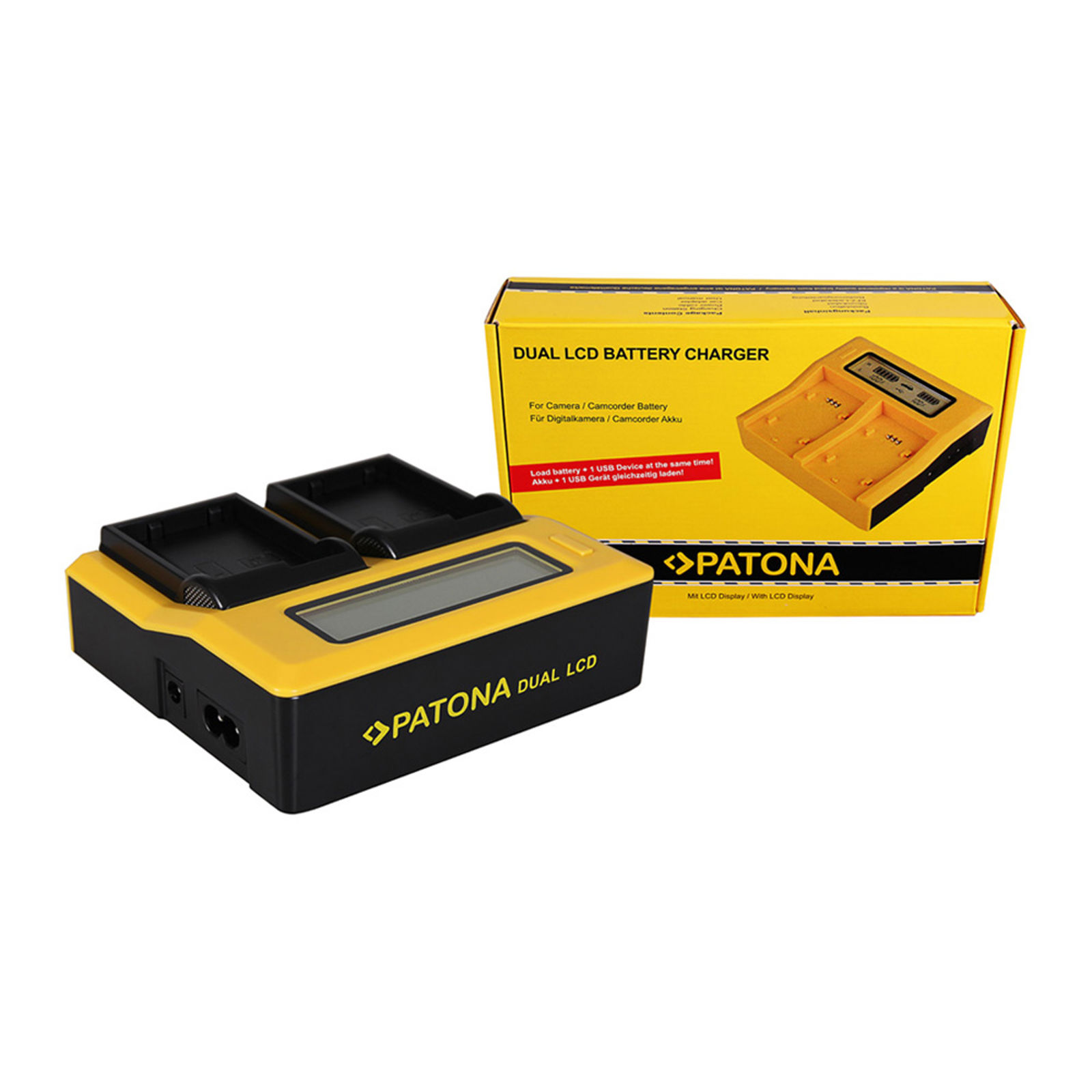 Patona Dual LCD USB Charger punjač za Nikon EN-EL15 Z7, Z6, D850, D750, D500, D810, D610, D600, D7200, D7100, D7000, D800, D810A, D800E, 1 V1