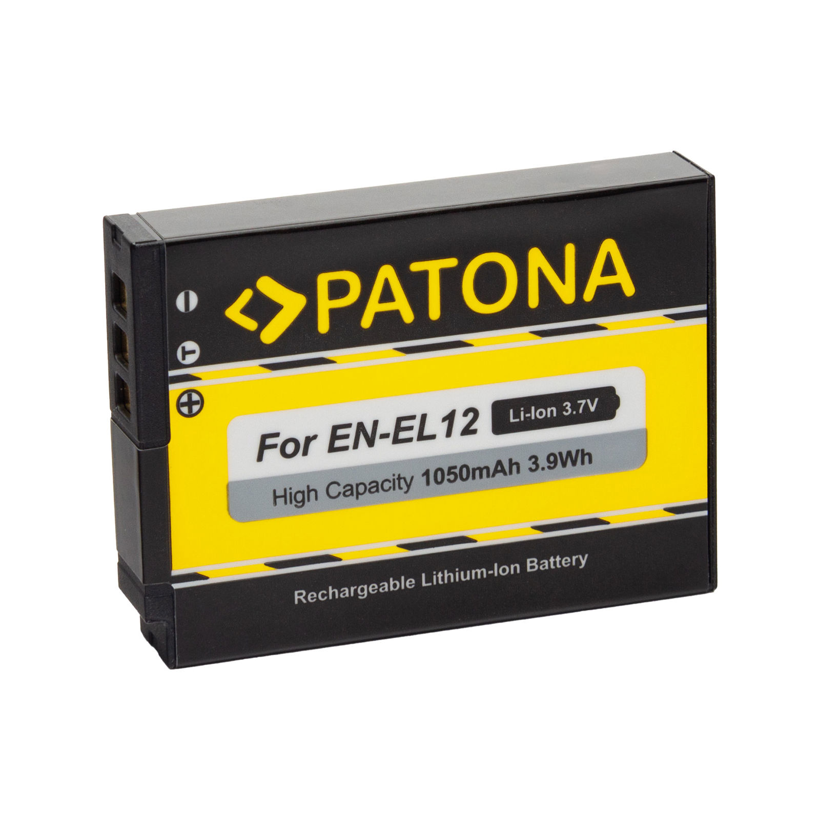 Patona EN-EL12 1050mah 3.7V baterija za Nikon Coolpix AW100, AW100s, AW110, AW120, AW130, P300, P310, P340, S31, S1000pj, S1100pj, S1200pj, S6000, S610, S6100, S610c, S6150, S620, S6200, S630