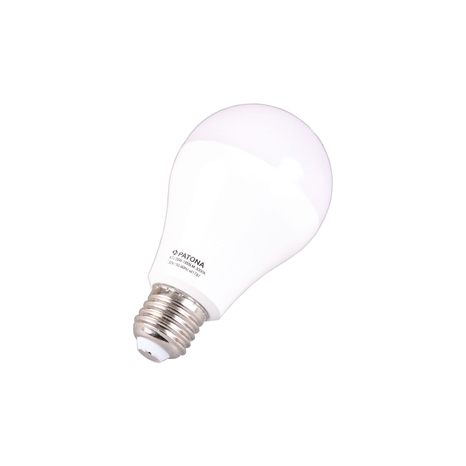 Patona LED E27 SMD 2835 20W 70x127mm 1955lm 3000K 230V/50-60Hz A+ warmwhite milkcover ceramic body