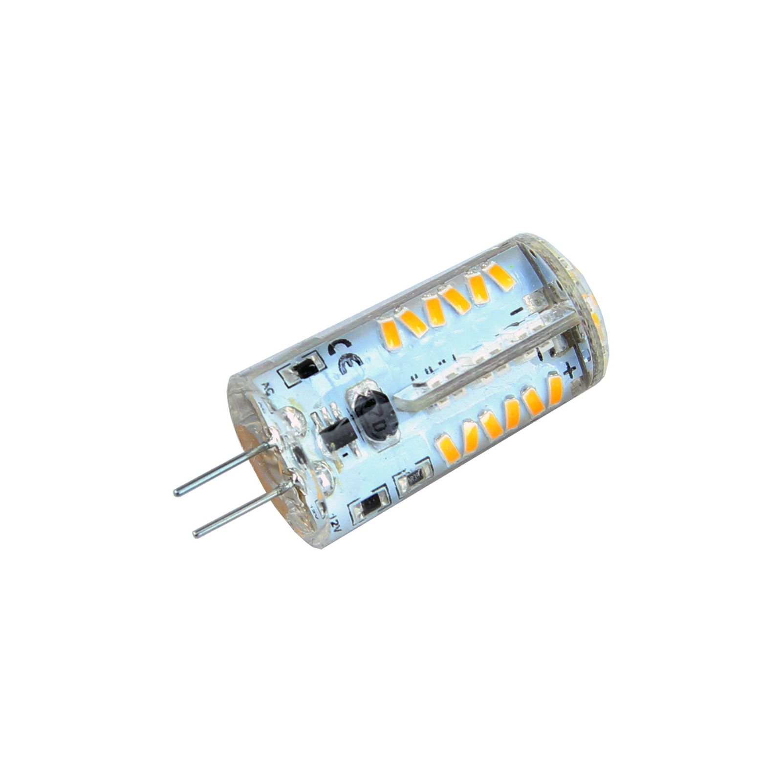 Patona LED G4 SMD 3014 2.5W 42x16mm 12V 3000K 250lm 360° A+ warmwhite silicone body