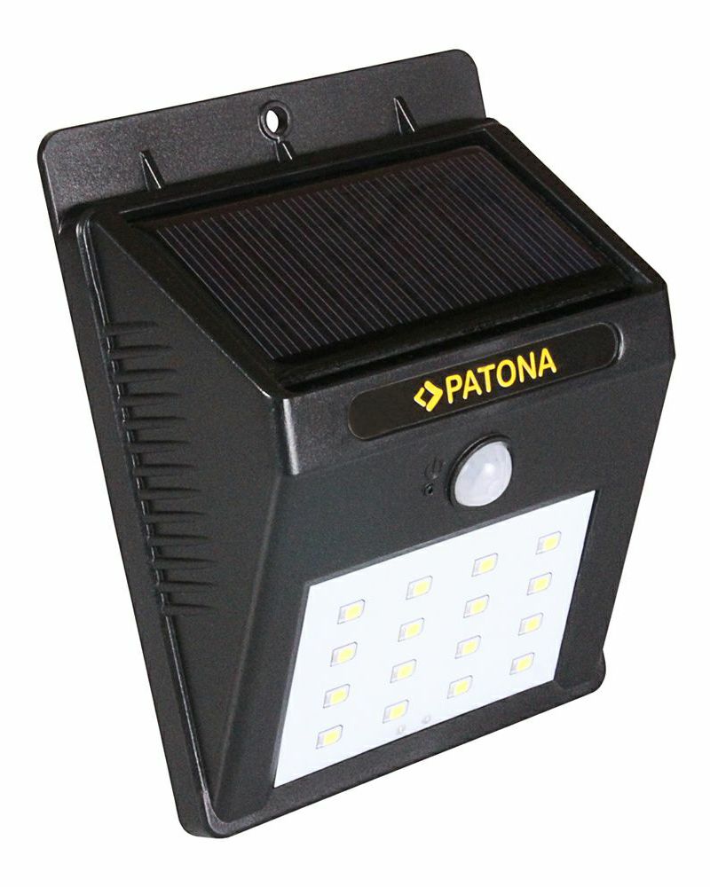 Patona LED TR-16 Solar Motion Sensor Light 50LUX/1m 800mAh solarna lampa sa senzorom za automatsko uključivanje