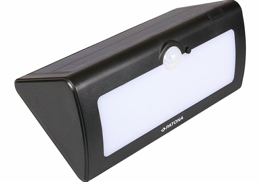 Patona LED TR-38 Solar Motion Sensor Light 140LUX/1m 2200mAh solarna lampa sa senzorom za automatsko uključivanje