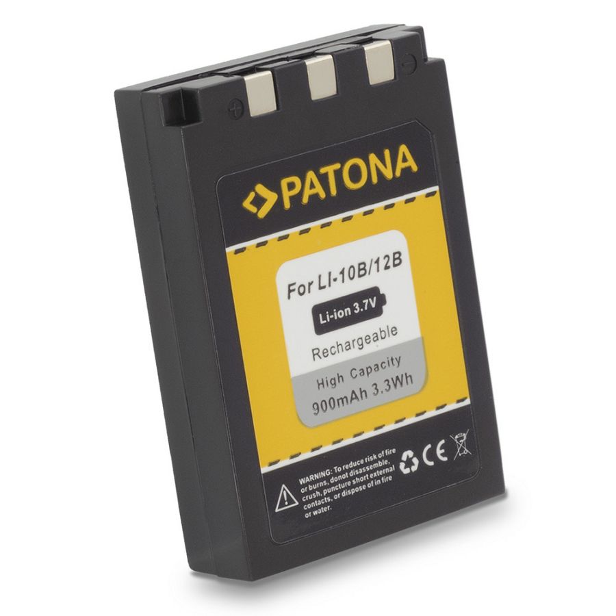 Patona Li-10B Li10B 900mAh 3.7V baterija za Olympus C-50, C-60, C-5000, C-760, C765 Ultra Zoom, C-770