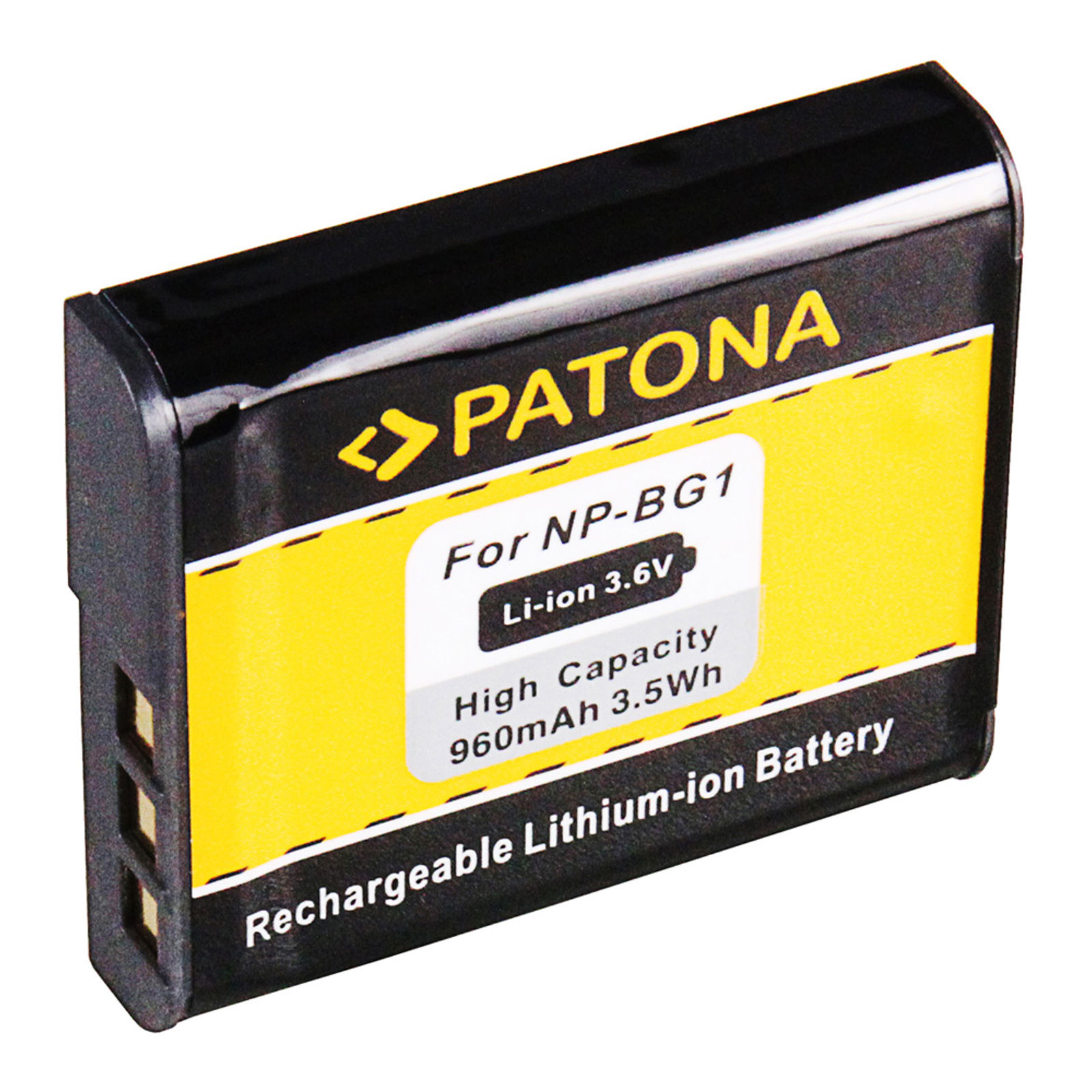 Patona NP-BG1 960mah 3.7Wh 3.5V baterija za Sony CyberShot DSC H55 DSC H70 DSC H90 DSC HX10V, DSC HX20V, DSC HX5V, DSC HX7V, DSC HX9V, DSC WX1, DSC WX10
