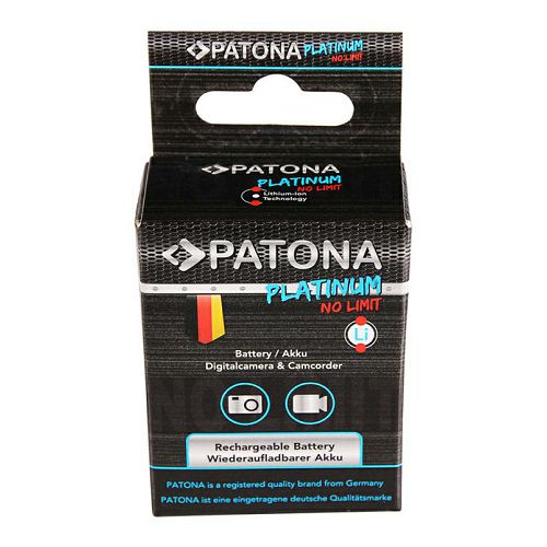 Patona NP-W126S Platinum 1140mAh 8.2Wh 7.2V baterija za Fujifilm NP-W126 za Fuji X-T30, X-T20, X-T10, X-T3, X-T2, X-T1, X-T100, X-A5, X-A3, X-A2, X-A1, X-A10, X-E3, X-E2S, X-E2, X-E1, X-M1, X-Pro2