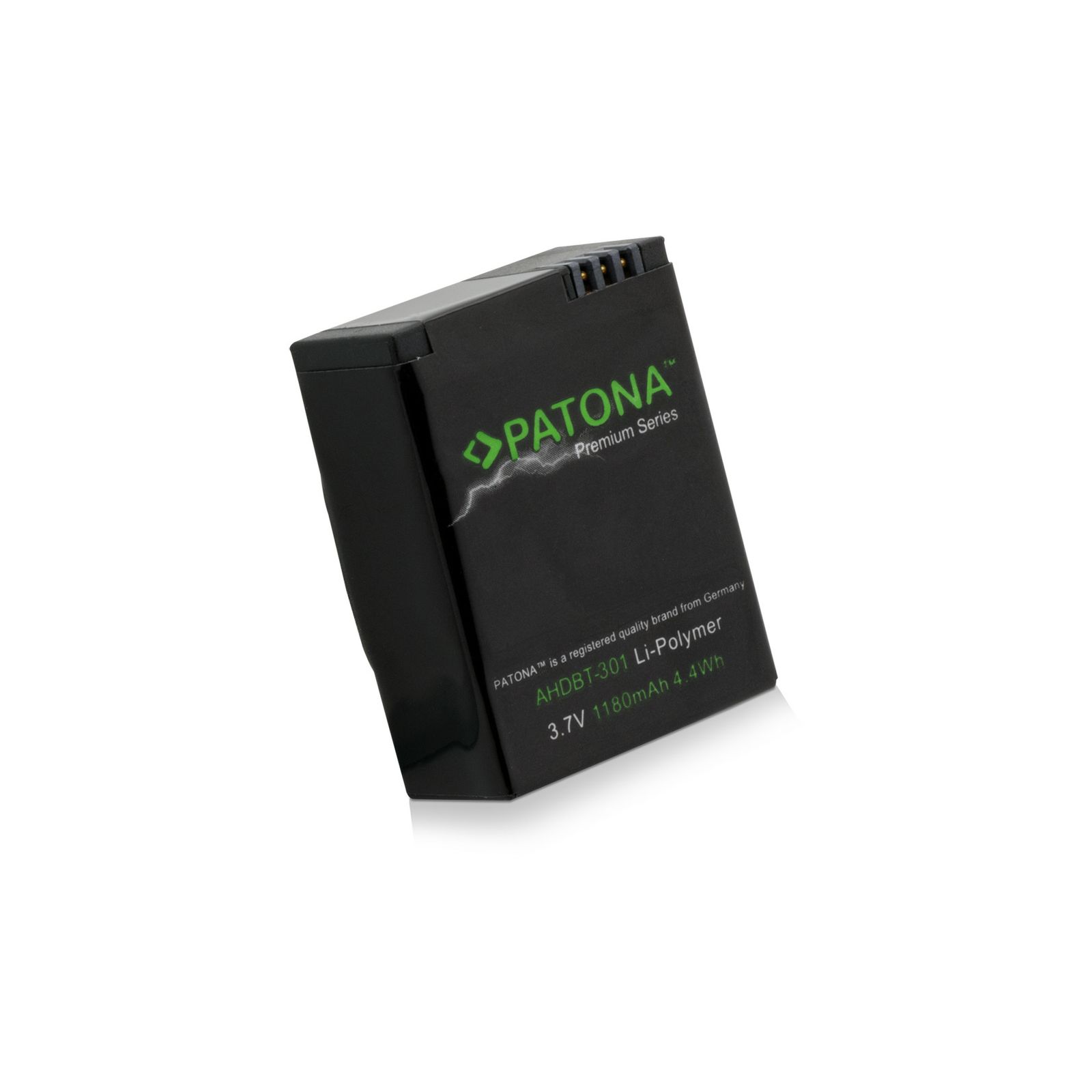 Patona Premium baterija za GoPro Hero3+ AHDBT-201, AHDBT-301, AHDBT-302, AHDBT201, AHDBT301, AHDBT-302 1180mah 4.4Wh 3.7V