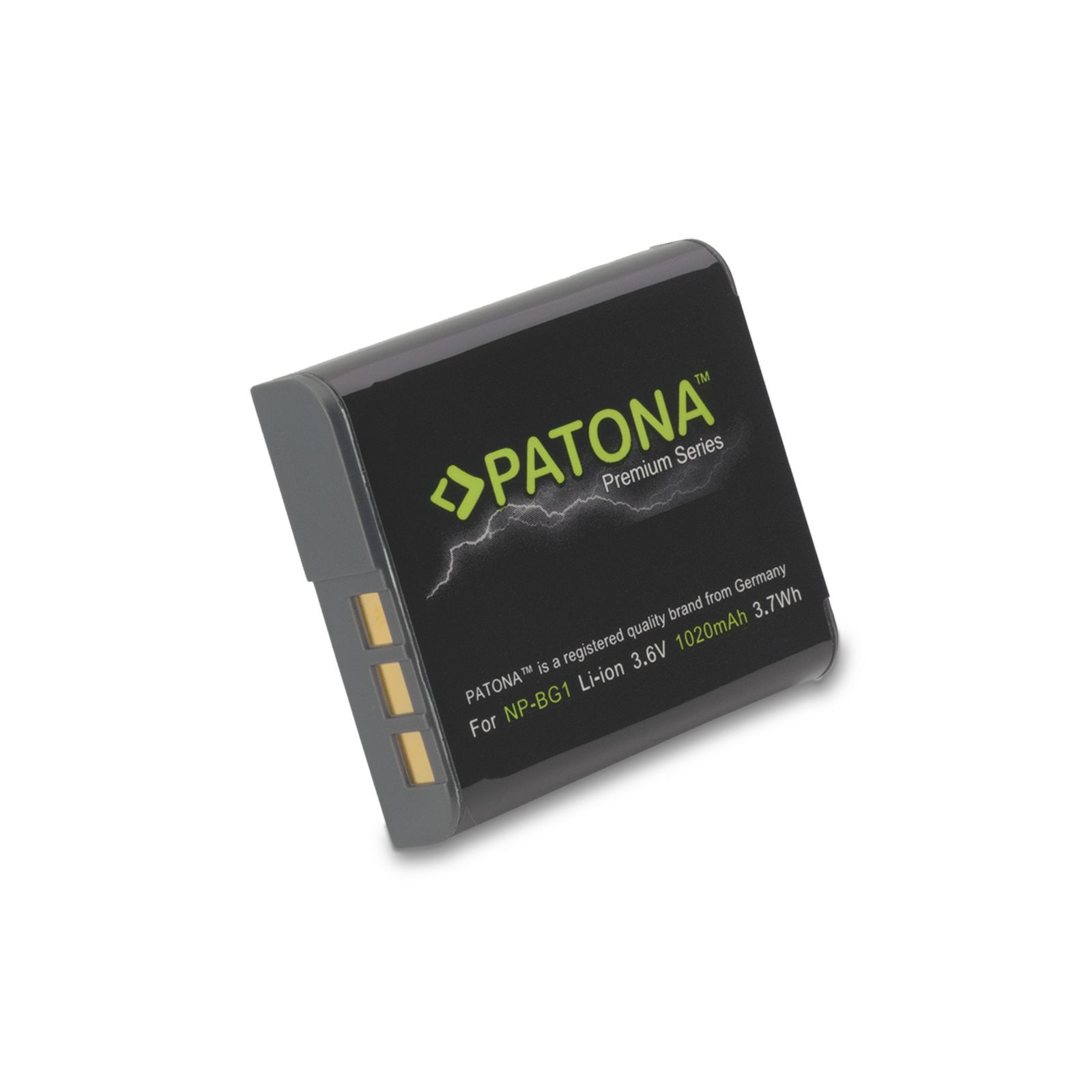 Patona Premium baterija za Sony NP-BG1 CyberShot DSC H55 DSC H70 DSC H90 DSC HX10V, DSC HX20V, DSC HX5V, DSC HX7V, DSC HX9V, DSC WX1, DSC WX10 1020mah 3.7Wh 3.6V