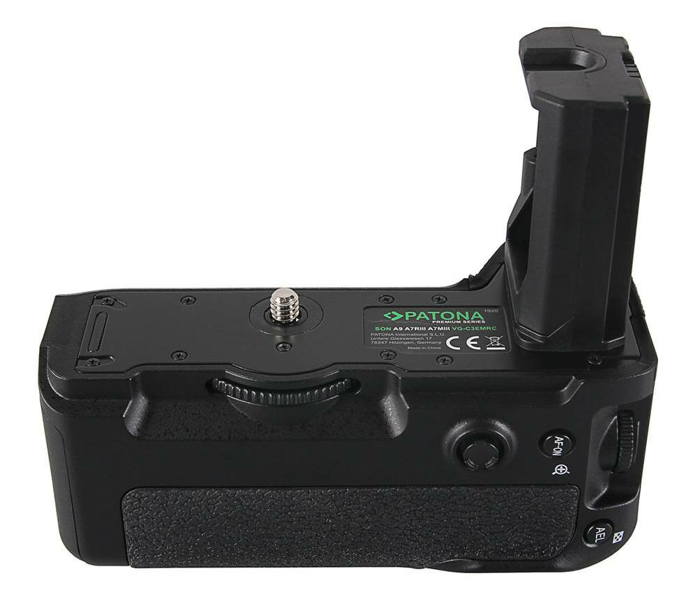 Patona Premium Držač baterija za Sony Alpha a9, a7R III, a7 III, a7M3 A7MIII A7RIII A7III VG-C3EM Battery Grip for 2x NP-FZ100 batteries incl. IR wireless control