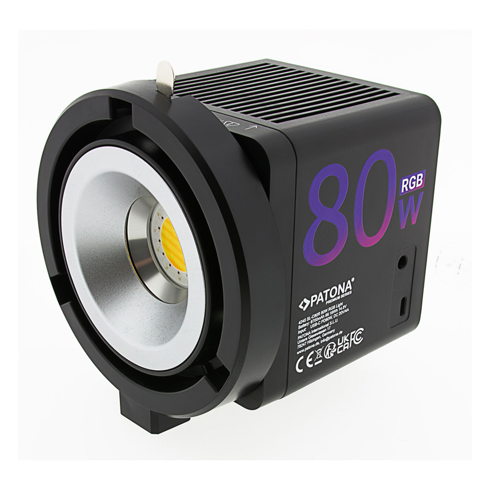 Patona Premium SL-80R 80W RGB COB 6700mAh Light including bag LED video rasvjeta (SL-C80R)