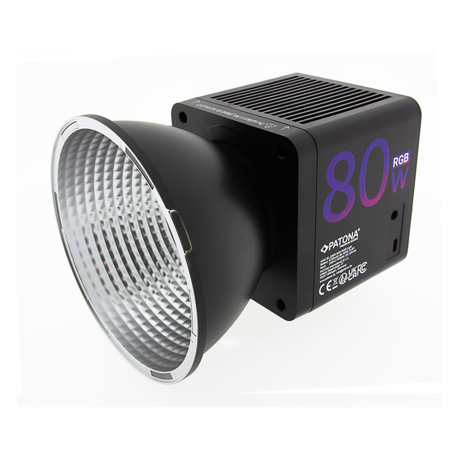 Patona Premium SL-80R 80W RGB COB 6700mAh Light including bag LED video rasvjeta (SL-C80R)