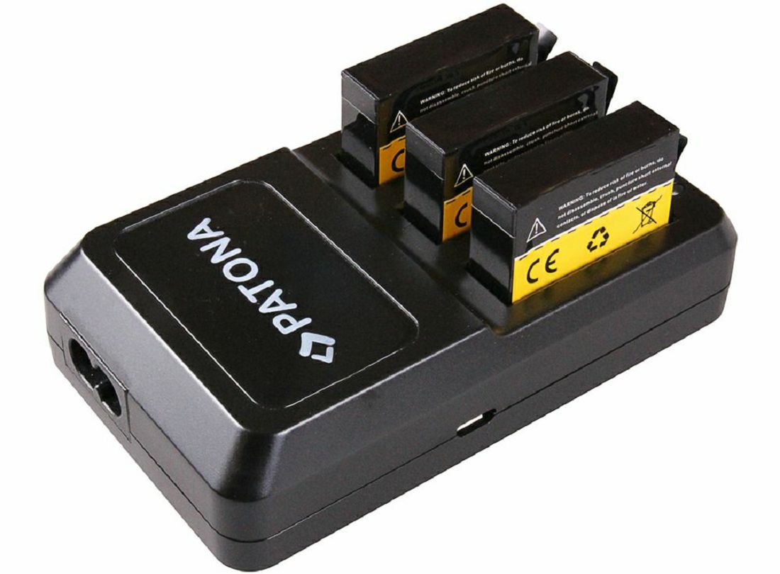 Patona punjač za GoPro Hero4 USB Triple Charger + Mini-USB cable za AHDBT-401