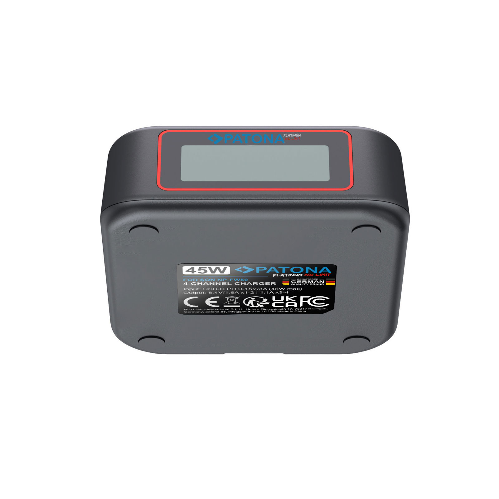 Patona punjač USB-C PD QC 4-Port Fast Charger Platinum za Sony NP-FW50 (4154)