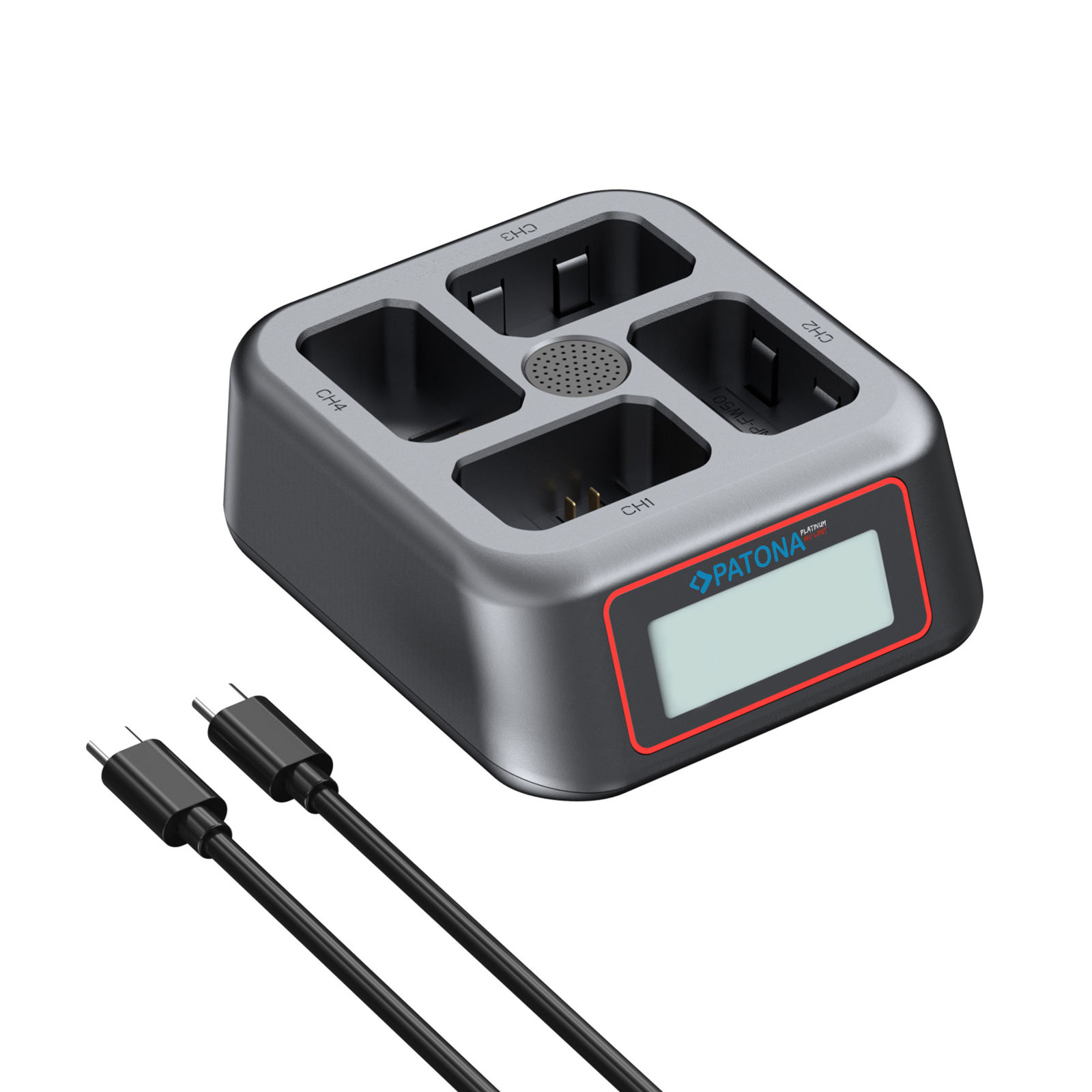 Patona punjač USB-C PD QC 4-Port Fast Charger Platinum za Sony NP-FW50 (4154)