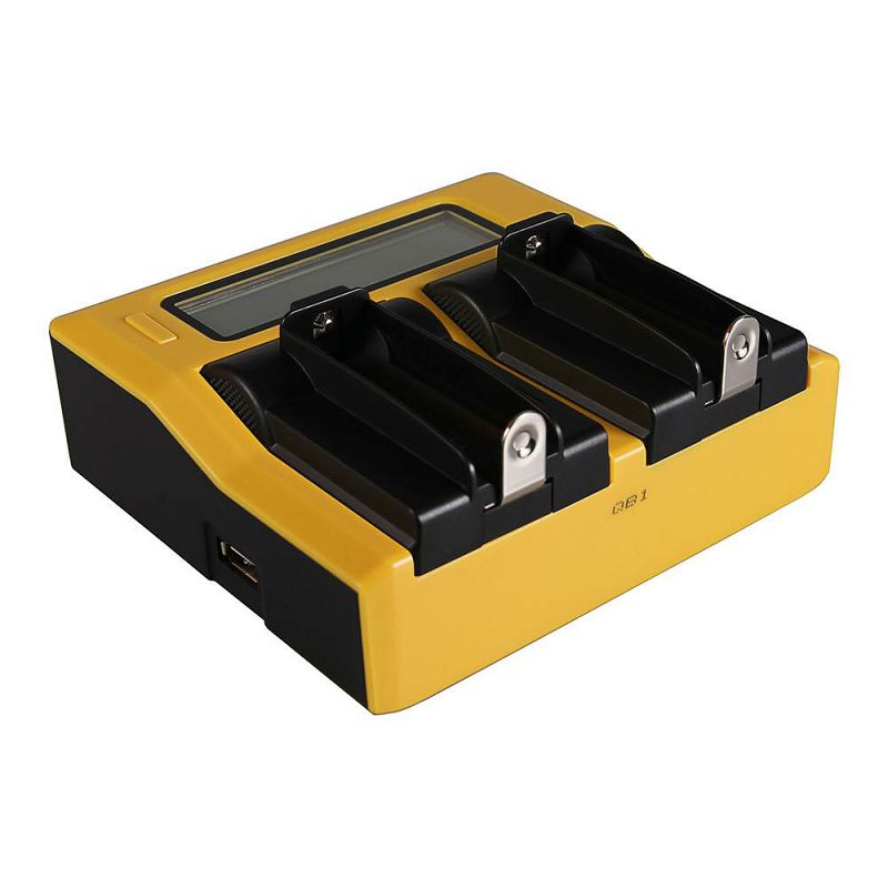 Patona punjač za 18650 baterije (dual LCD USB Qucik charger)