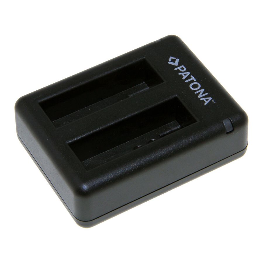 Patona punjač za AHDBT-401 GoPro Hero4 USB Dual Charger + miniUSB kabel Black Silver Edition