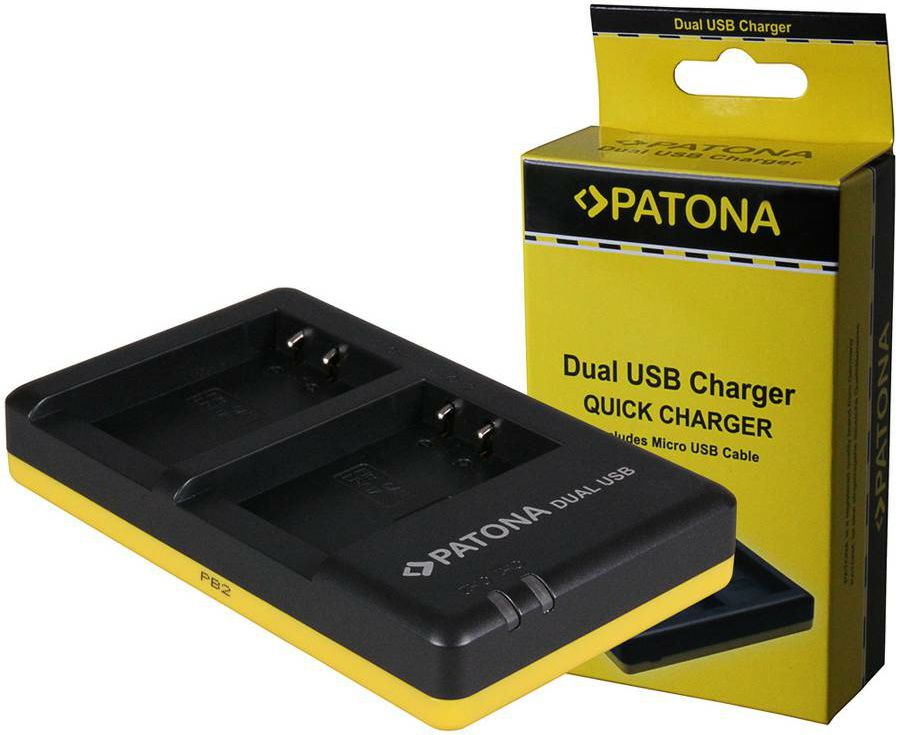 Patona punjač za Canon LP-E17 Dual Quick-Charger USB LC-E17, EOS 750D, 760D