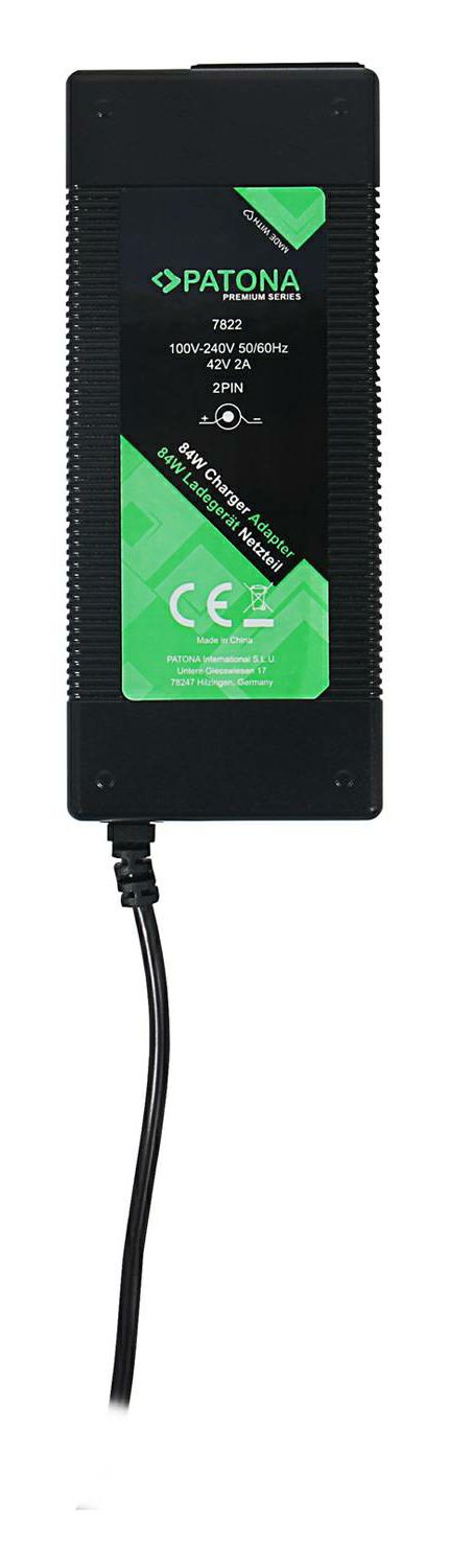 Patona punjač za E-Scooter Premium Power Supply 42V 2A for Xiaomi M365 M365 PRO PRO2 S1 Ninebot S1 S2 S4