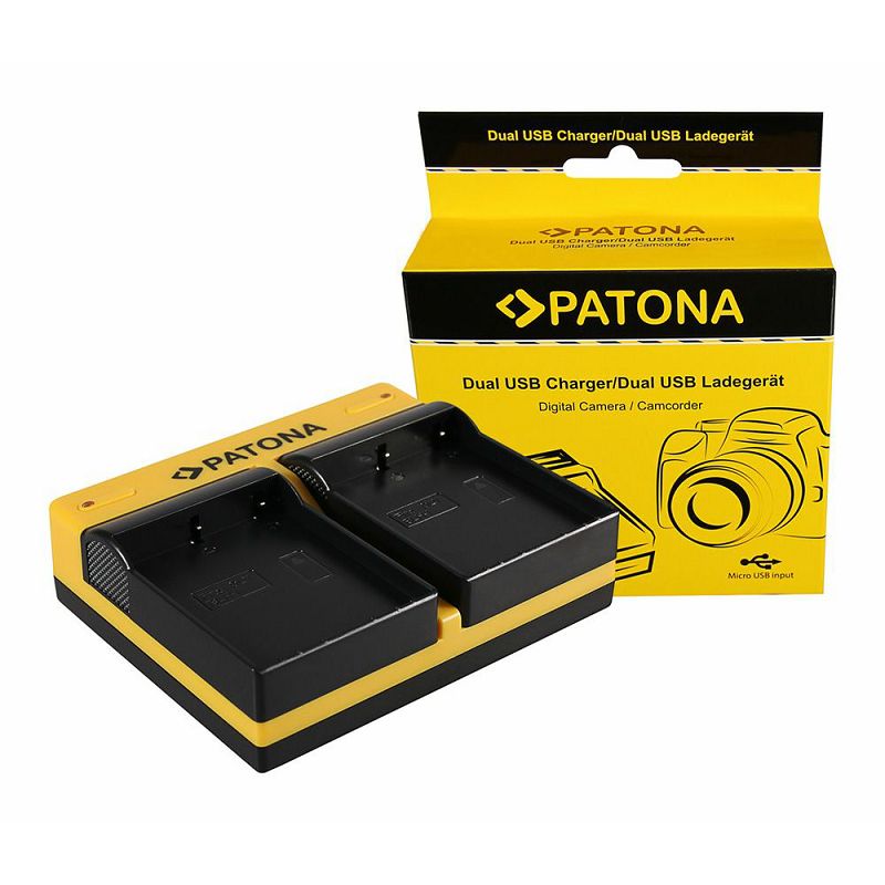 Patona punjač za Olympus BLH-1 bateriju Synchron Dual Quick-Charger (OM-D EM-1 EM-1 Mark 2 EM-1 Mark II)