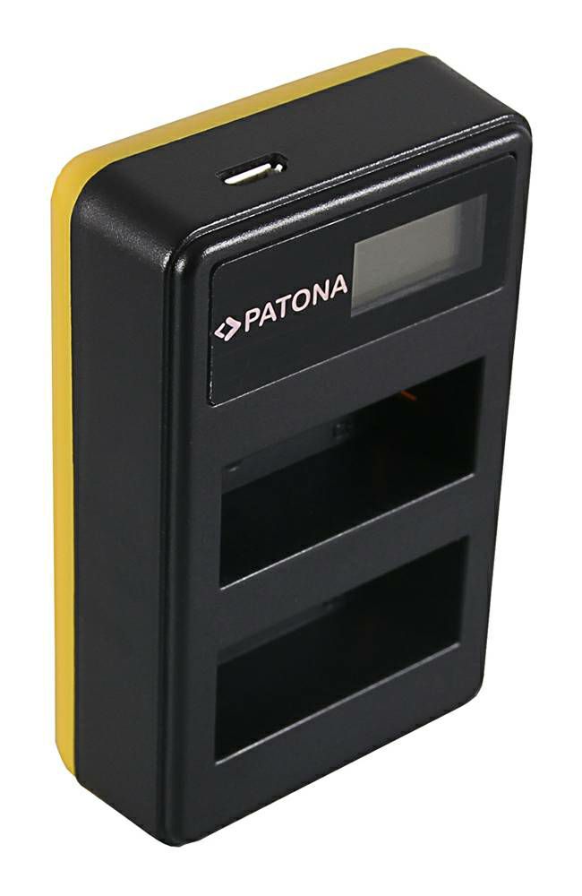 Patona USB LCD Dual Charger punjač za Canon LP-E8 LC-E8 EOS 700D, 650D, 600D, 550D, Rebel T2i