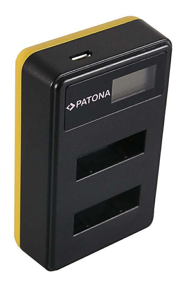 Patona USB LCD Dual Charger punjač za Sony NP-BX1 DSC RX-100 DSC RX100 M II M2 DSC RX1r WX300 HX50V HX300