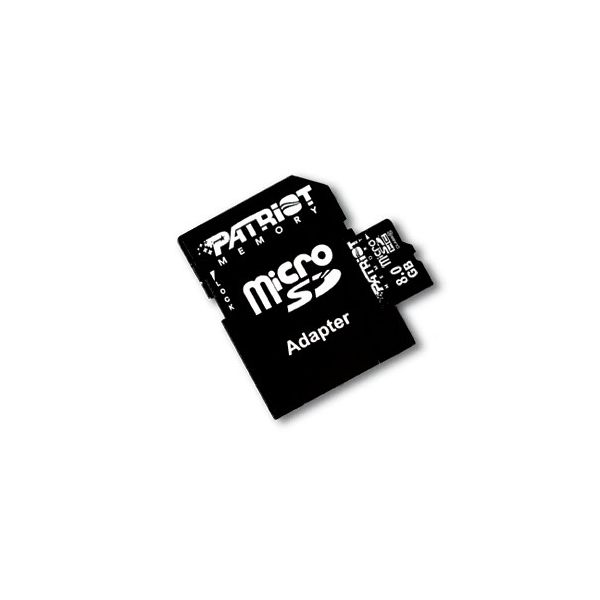 Patriot microSDHC, class10, 8GB